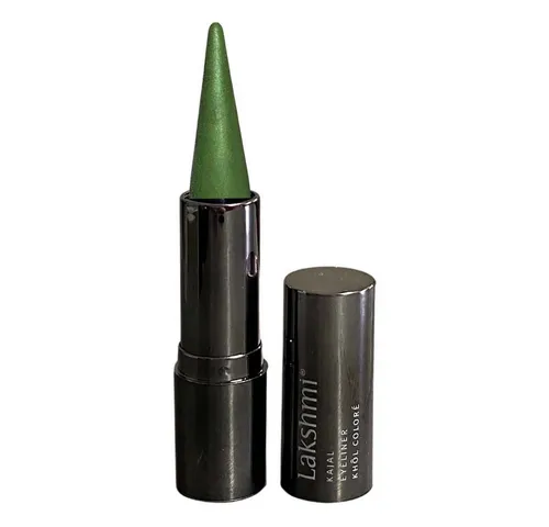 Kajal Moosgrün cold No 203c - Ayurvedischer Kajal mit Kampfer, sorgt für einen kühlen, frischen Look und ist ideal für empfindliche Augen.