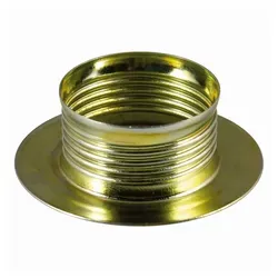 HEITRONIC ISO-Schraubring Metall, E14, Messing HEI-46048 in gold von Heitronic