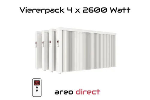 Elektroheizung 4x2600W