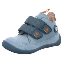Affenzahn Halbschuh Buddy aus Leder mit Klettverschluss für Jungen und Mädchen (Größe 21-32) - Kindgerechter Halbschuh mit praktischem Klettverschluss für einfaches An- und Ausziehen. Hochwertiges Leder und flexible Sohle unterstützen die gesunde Entwicklung der Füße.