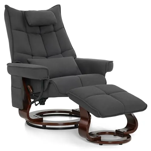 MCombo Relaxsessel 9076 mit Hocker