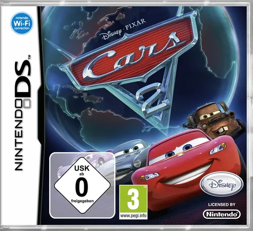 Cars 2 - Das Videospiel für Nintendo DS - Spannendes Rennspiel basierend auf dem beliebten Film, ideal für Kinder und Familien, mit actiongeladenen Missionen und Charakteren aus Cars.