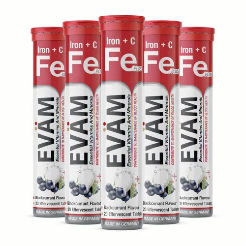 EVÄM Eisen + Vitamin C - 5 Set von EVÄM