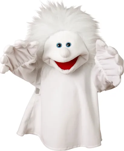 Living Puppets Geist Handpuppe 45 cm - Weiß/Blau/Rot - Niedliche Living Puppets Geist Handpuppe (45 cm) für kreative Spielstunden. Ideal zur Unterhaltung und als Spielzeug für Kinder. Bespielbarer Kopf und Mund sorgen für zusätzlichen Spaß!