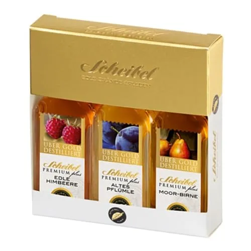 Scheibel PREMIUMplus Trio 3 x 0,02 Liter 41% Vol.