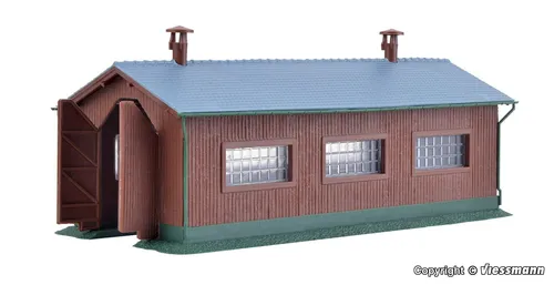 Kibri Spur N 37802 Einständiger Lokschuppen