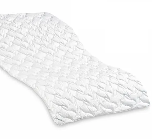Sympathica Baumwollauflage Unterbett 100% Baumwolle - Matratzenauflage aus 100% Baumwolle, kochfest bei 95° für Allergiker, sorgt für ein angenehmes Schlafklima und optimalen Matratzenschutz.