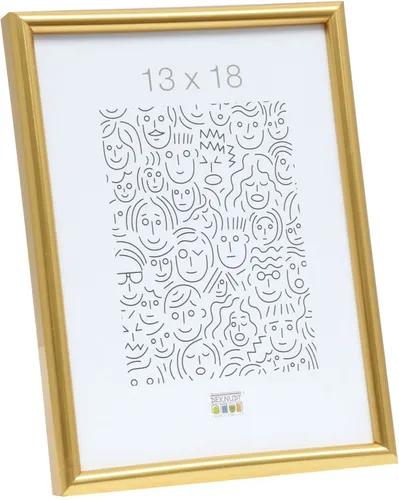 Kunststoffrahmen S011 10x15 cm gold
