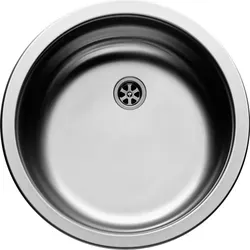 Pyramis Einbauspüle CR Rundbecken Edelstahl 100034008 von Pyramis
