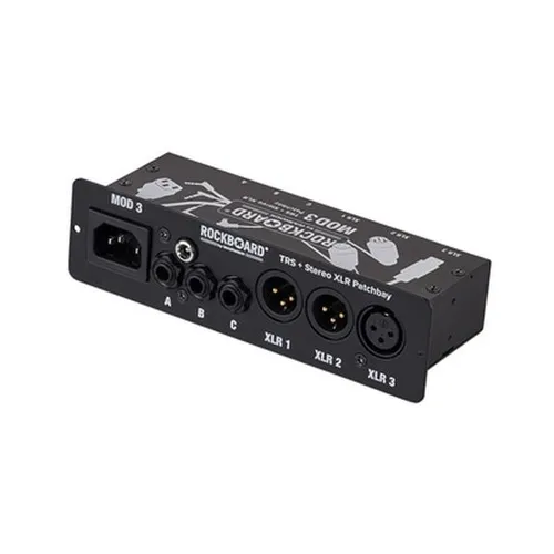 RockBoard MOD 3 V2 Patchbay - Gitarren-Effektgeräte - Zentrale Anlaufstelle für dein Effekt-Setup, mit vielseitigen Anschlussmöglichkeiten für optimale Flexibilität.