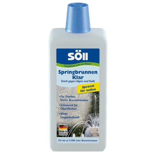 Produktbild Söll SpringbrunnenKlar 500 ml – Effektiver Brunnenpflege