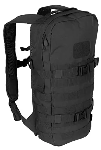 MFH Rucksack Daypack Schwarz - Wanderrucksack mit 15 l Volumen, ergonomisches Design und atmungsaktiver Rückenpolsterung für optimalen Tragekomfort auf deinen Abenteuern.