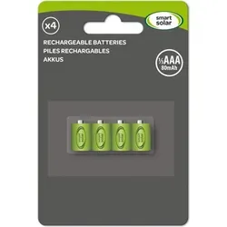 Smart Solar 1/3 AAA-Akku NiMh 80 mAh 4er Set