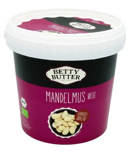  Betty Butter Bio Mandelmus weiß, Rohkost-Qualität 1kg 36,50 EUR/kg
