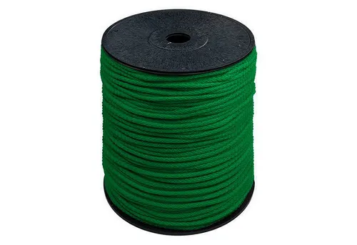 maDDma 200m Polyester-Seil Ø 5,5mm, Farbwahl Seil, grün