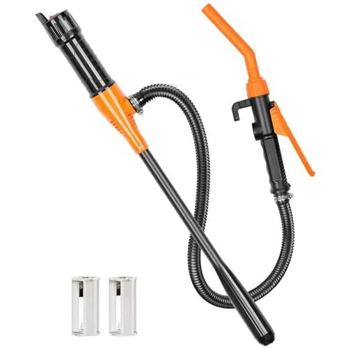 Elektrische Transferpumpe,Elektrische Umfüllpumpe Kraftstoff Umfüllpumpe Siphon Pumpe Akku Elektrische Transferpumpe,Kraftstoff Umfüllpumpe,tragbare Automatische Absaugung Pumpe Gas 2.4 GPM