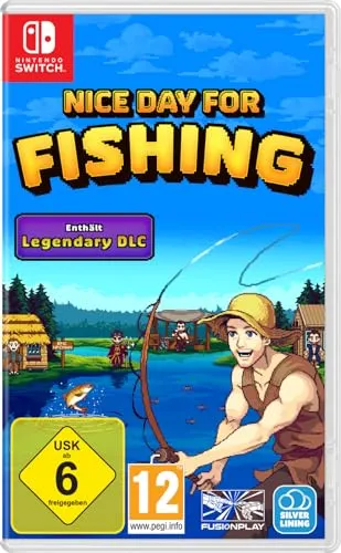 Nice Day for Fishing – Nintendo Switch Rollenspiel Abenteuer - Erlebe ein spannendes Angelerlebnis in diesem 2D-Rollenspiel! Für Nintendo Switch, geeignet ab 6 Jahren, mit fesselndem Gameplay und strategischen Elementen.