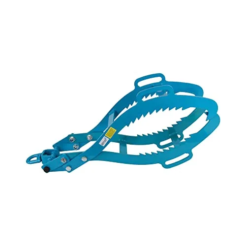 Bituxx Forstzange Holzschleppzange - Greifzange für Baumstämme bis 720 mm - Forstwirtschaftliche Haken & Zangen, ideal zum Greifen und Transportieren von Baumstämmen mit einer Zugkraft von bis zu 1500 kg und hochwertiger Stahlkonstruktion für Stabilität.