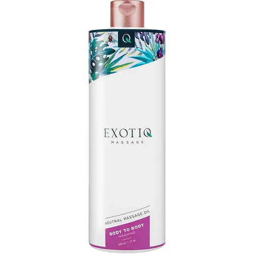 Exotiq Neutrales Massageöl - Wärmendes Körper-zu-Körper - 500ml