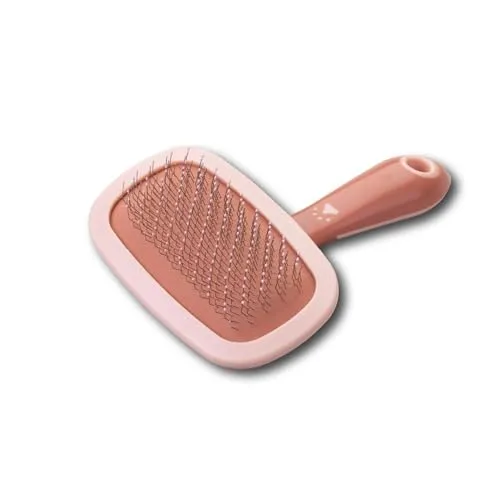 Fackelmann Our Pets Hundebürste – 15 cm, Premium Entfilzungswerkzeug mit drehbarem Kopf, Ergonomischer Griff mit Edelstahlborsten, für effektive Fellpflege