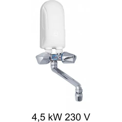 Dafi POZ03140 Warmwasserbereiter 4,5 kW - Bad- & Duscharmaturen, energieeffizienter Durchlauferhitzer mit minimaler Wartezeit für sofort warmes Wasser und einfache Installation über dem Waschbecken.
