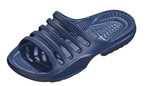 Beco Unisex Kinder Badepantoletten-90651 Wassersportschuh, Türkis, 28 EU