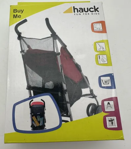 Hauck Kinderwagen-Netz Buy Me - Schwarz 36x50cm Einkaufstasche etc