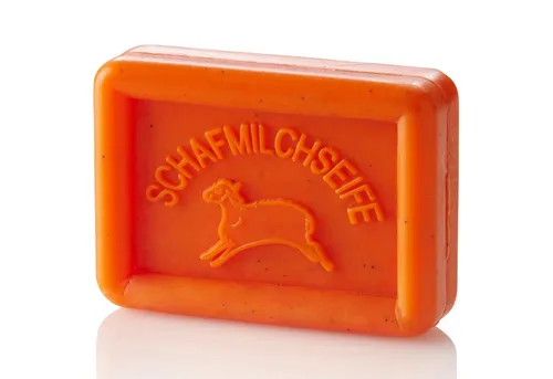 Ovis Schafmilchseife Sanddorn eckig 100g