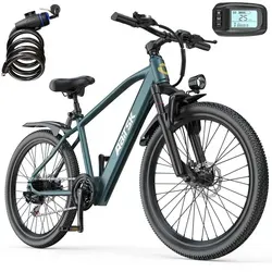 Zoll Elektrofahrrad GT300 in grün von Samebike