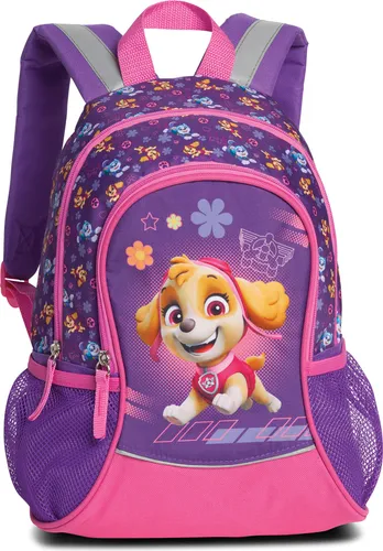 Fabrizio Kids PawPatrol Rucksack 35 cm - Lila, strapazierfähiger Polyester, ideal für Kindergarten und Reisen, mit kindgerechter Größe und Paw Patrol Motiv