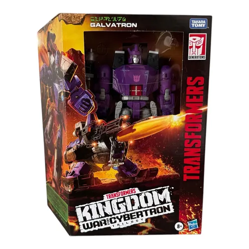 Transformers Galvatron Actionfigur WFC K28 von Hasbro - Actionfigur aus der Transformers-Serie, 23 cm groß, ideal für Fans und Sammler ab 8 Jahren, bringt den legendären Galvatron mit detailgetreuem Design ins Spiel.