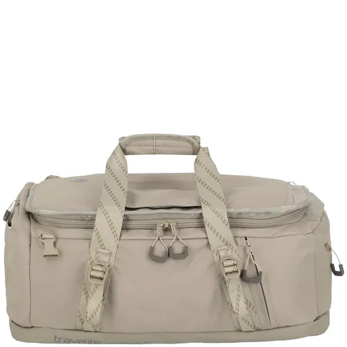 travelite VENTURE LINE Duffle M Sand - Strapazierfähige Duffle-Tasche aus Nylon, ideal für Reisen und Abenteuer. Flexibel einsetzbar und mit praktischem Design für den Alltag. Jetzt entdecken!