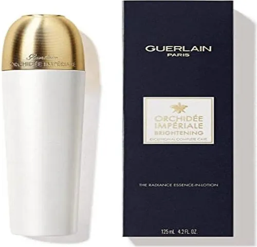 Guerlain Orchidée Impériale Lotion 125 ml - Luxuriöse Gesichtslotion für alle Hauttypen. Die innovative Formel spendet intensive Feuchtigkeit und verleiht der Haut ein strahlendes, glattes Aussehen. Ideal als erster Schritt in Ihrem Pflegeritual.