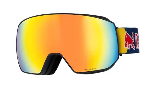 Red Bull SPECT - FINK verspiegelte Skibrille - Schneebrillen mit Anti Fog Coating und doppelt beschichteten Linsen für fogfreie Sicht und maximalen Schutz bei jedem Wetter.