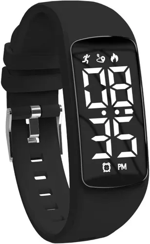 Multifunktionale Kinderuhr mit Schrittzähler und Vibrationsalarm - Praktische Kinderuhr – Ideal für Schule und Sport. Mit Schrittzähler, zwei Alarmen und wasserabweisendem Design begleitet sie Ihr Kind zuverlässig im Alltag. USB-Aufladung ohne Kabel sorgt für einfache Handhabung.