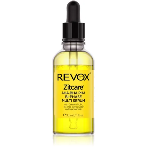 Revox B77 Zitcare AHA BHA PHA Bi-Phase Multi Serum Zwei-Phasen Serum zum Glätten und Mattieren der Haut 30 ml