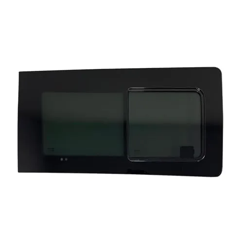 Seitenfenster Schiebefenster für Mercedes Vito W447 2014-2021 - Auto Fenster Formteile mit passgenauer Konstruktion für einfachen Einbau. Dunkel getöntes Glas bietet Privatsphäre und schützt vor UV-Strahlen.