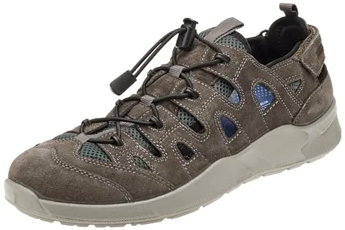 Jomos Herren Akzent Sneaker, Shark, 44 EU Weit - Wanderschuhe mit hochwertigem Leder-Obermaterial und bequemem Fussbett, ideal für lange Wanderungen und Made in Germany.