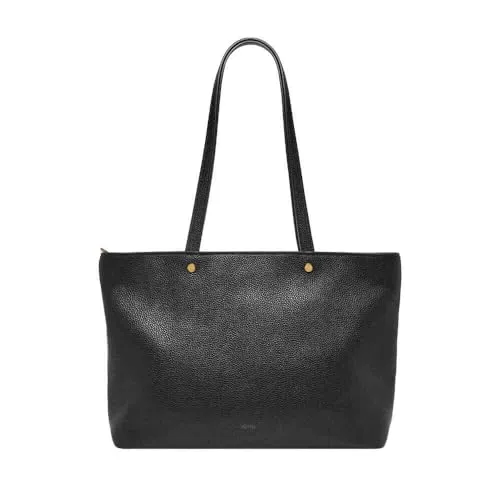 Fossil Jessie Shopper Tasche Leder 40.5 cm schwarz von Fossil