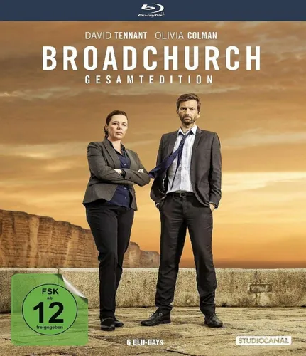 Broadchurch - Gesamtedition 6-BLU-RAY-BOX - Mystery-Krimiserie in einer einmaligen 6-Blu-ray-Box, ideal für Serienliebhaber und Fans spannender Geschichten.
