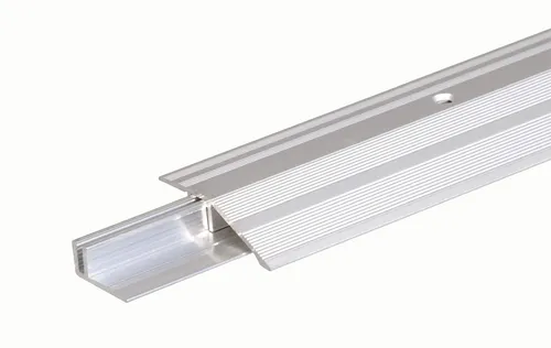 Alberts 487126 Ausgleichsprofil Pro | Aluminium, silberfarbig eloxiert | 900 x 44 mm