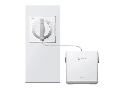 ECOVACS WINBOT W2 PRO Omni Fensterputzroboter - Fensterputzroboter mit 6-in-1 Multifunktionsstation, flexibler Aufladung und intelligenter Wegplanung für effiziente und sichere Fensterreinigung.