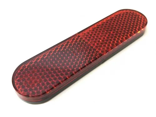 Reflektor Katzenauge 96x24mm Rot Selbstklebend E-Geprüft