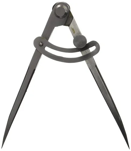 Vogel Germany Zirkel Vogel Germany Spitzzirkel Stahl poliert Nietscharnier