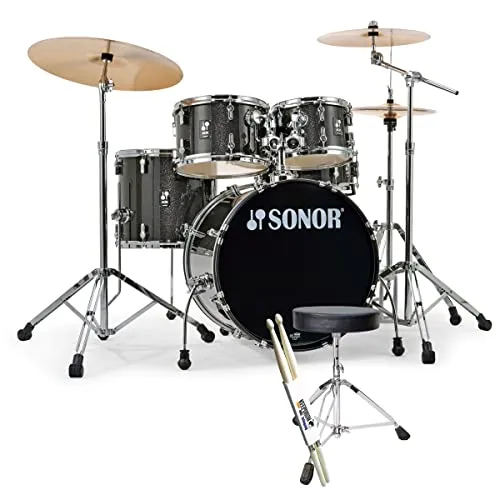 Sonor AQX Studio Set BMS Schlagzeug + keepdrum Zubehör