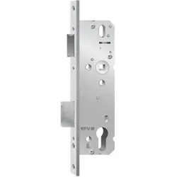 KFV Rohrrahmenschloss Flachstulp mit Falle und Riegel 49 N