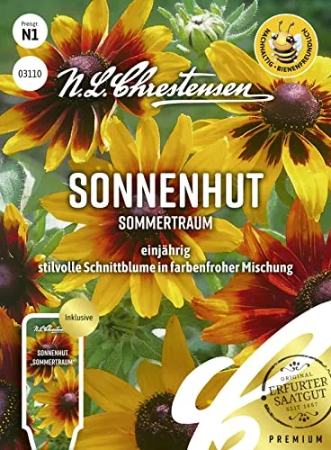 Produktbild Sonnenhut Sommertraum, einjährig, bienenfreundlich, Samen