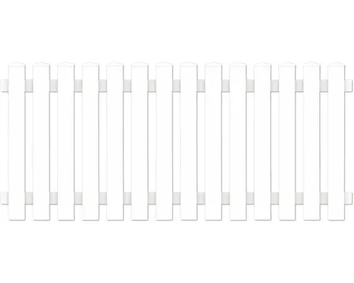 Produktbild Vorgartenzaun Lightline 180 x 80 cm weiß
