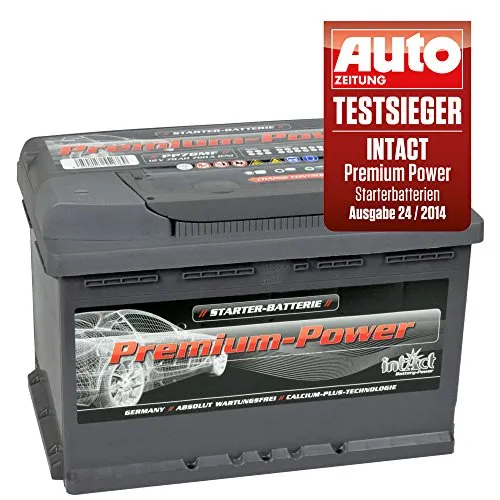 intAct Premium Starterbatterie 12V 78Ah 760A