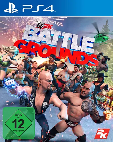 Sony PlayStation 4 Wwe 2k Barrlegrounds Spiel (2020) - NEU OVP